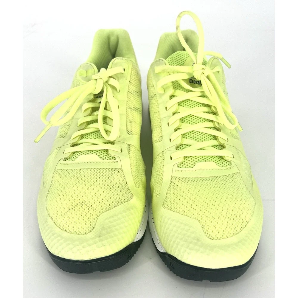 Reebok Crossfit Speed TR 2.0 Womens 9 Yellow Workout Shoes Speed Training BS8102